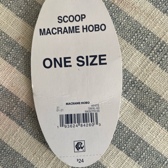 NWT Macrame Hobo bag - Picture 2 of 4